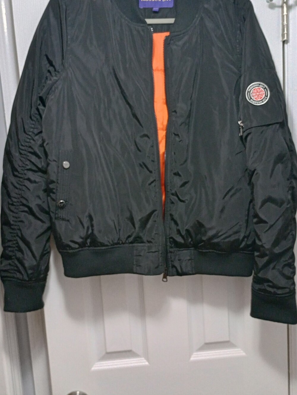 Madden Girl Puffer Black Jacket
